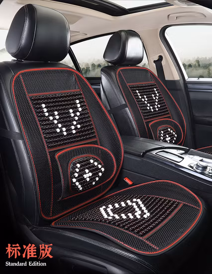 Wasserdichte Auto-Zubehör-Massage, atmungsaktiv, kühl, wasserdicht, Farbe, Auto-Sitzkissenbezug aus Holz